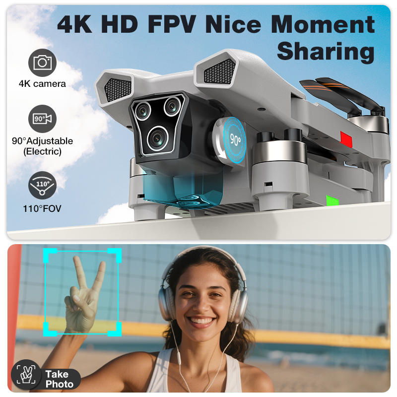 NEW Hot L017 Pro Drone Brushle - Rc Helicopter Electric recension och pris