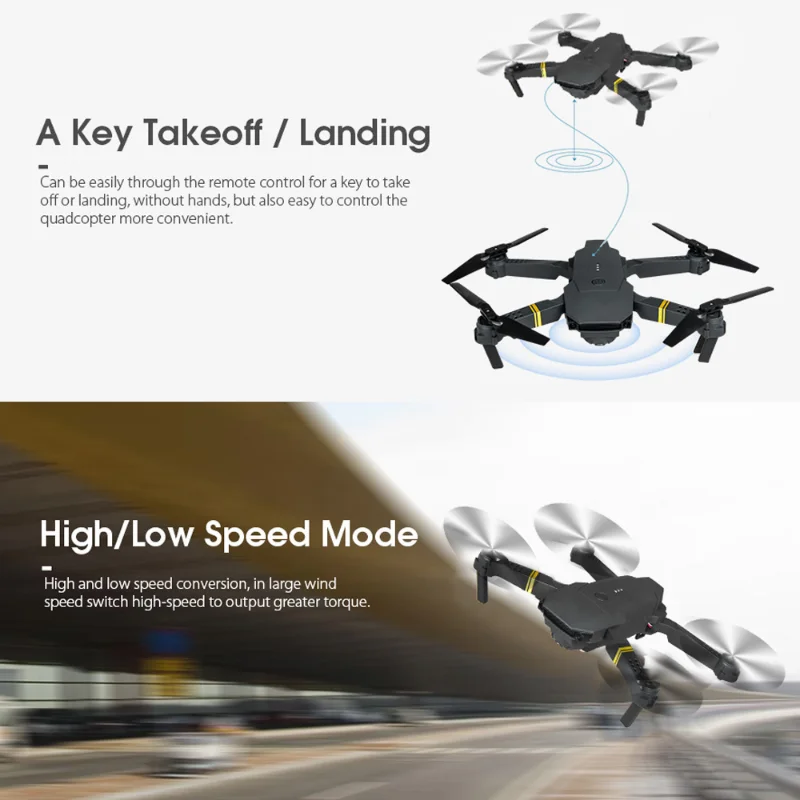 4K Eachine E58 Drone WIFI FPV  - Eachine Drone E58 recension och pris